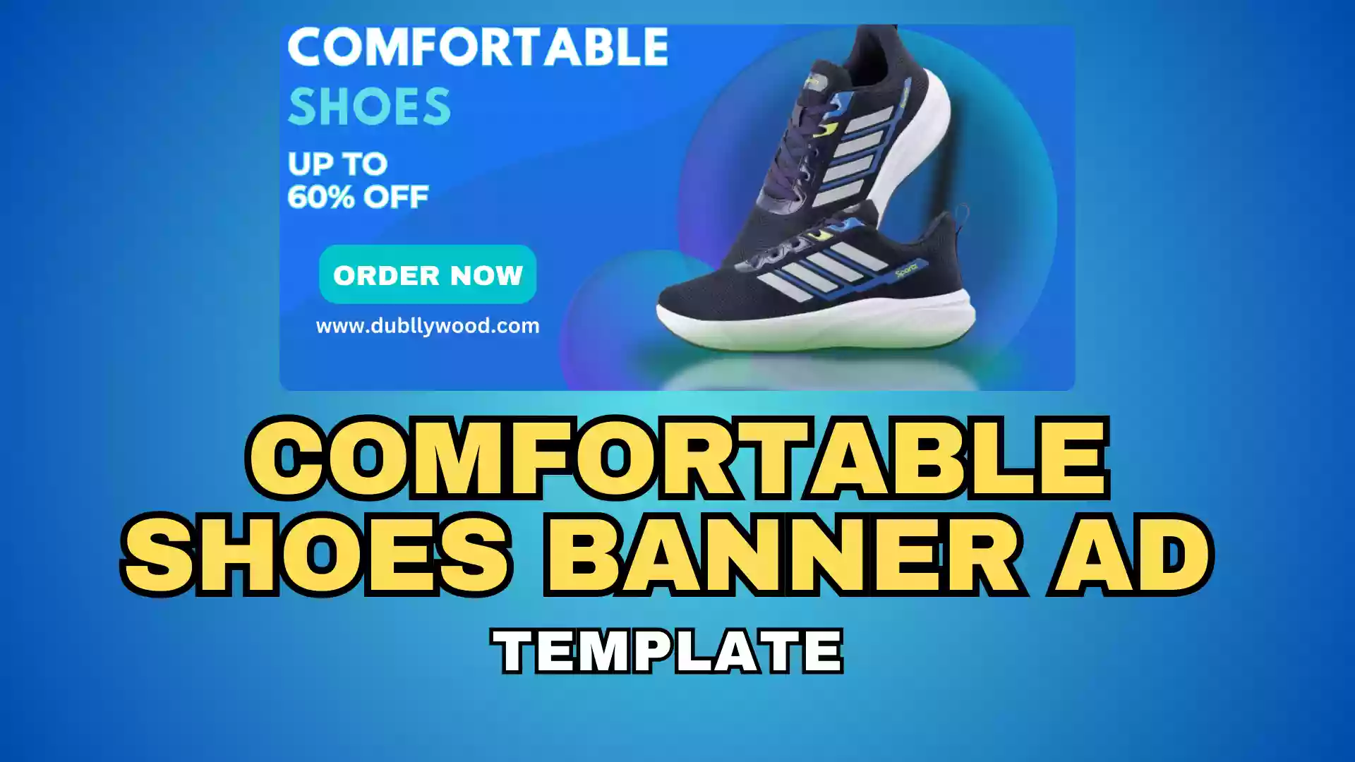 Comfortable Shoes Banner Ad